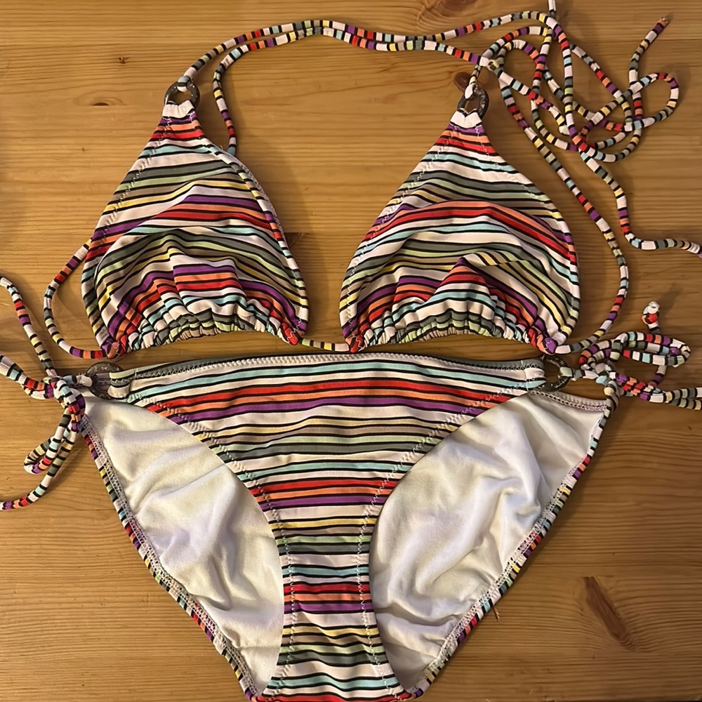 Colorful American Eagle Bikini